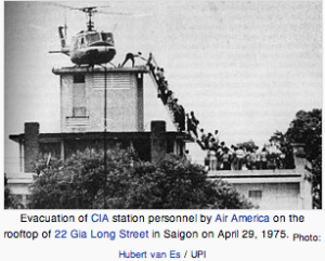 The fall of Saigon (Ho Chi Minh City)
